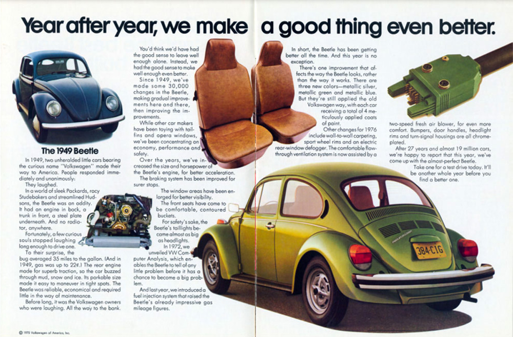 Year after year we make a good thing better