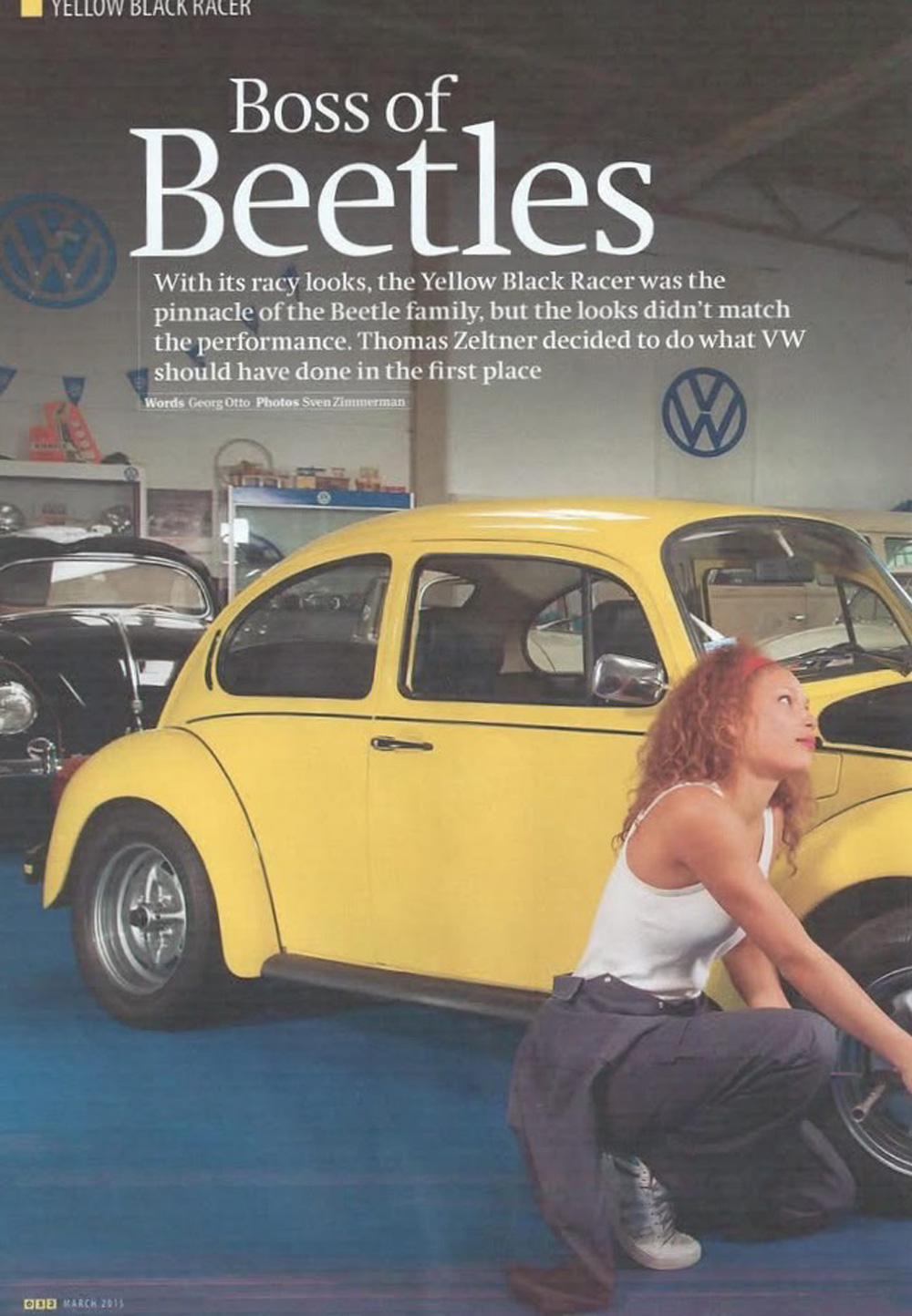 Yellow Black Racer - Page 1