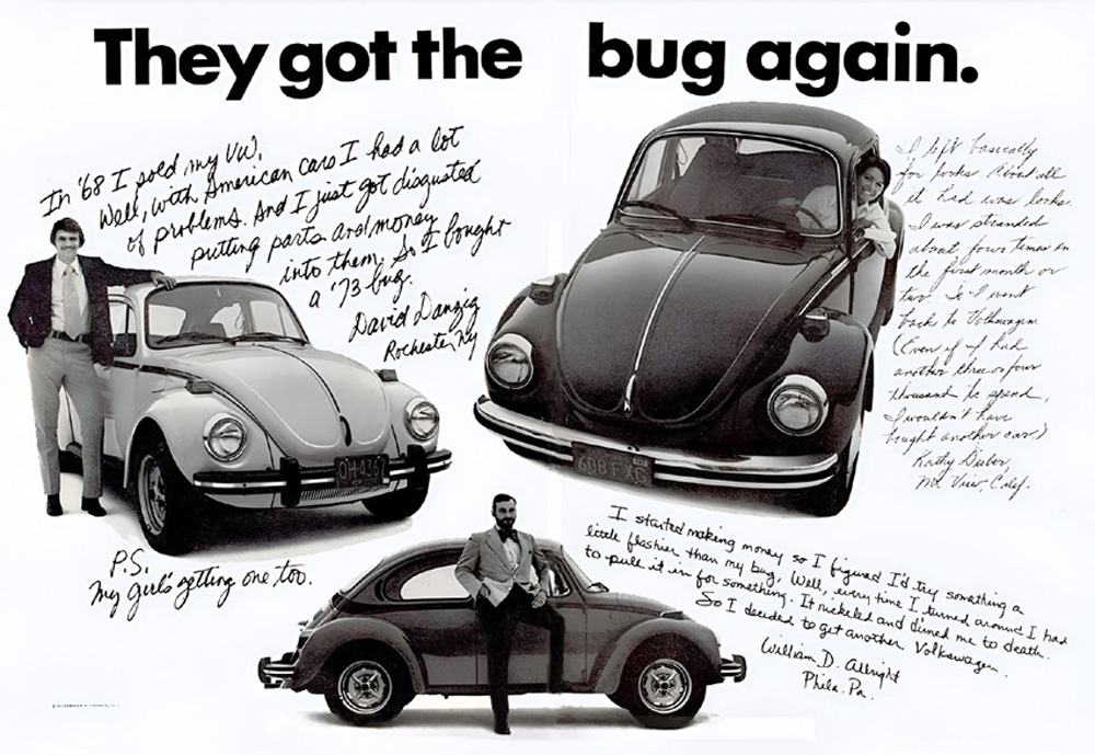 They got the bug again VW advertisement