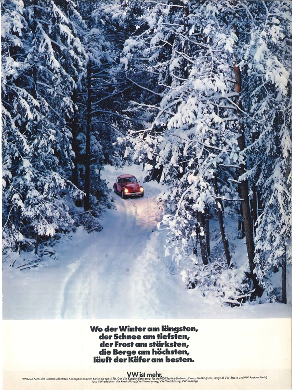 Wo der Winter an langsten VWist mehr