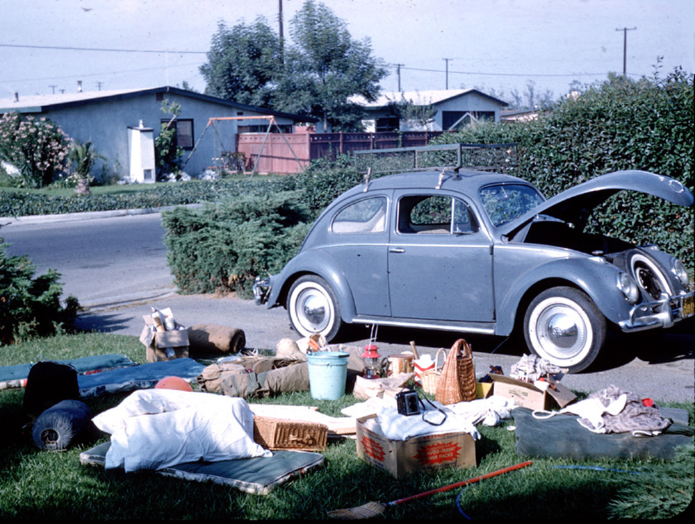 Super Beetle Struts on display
