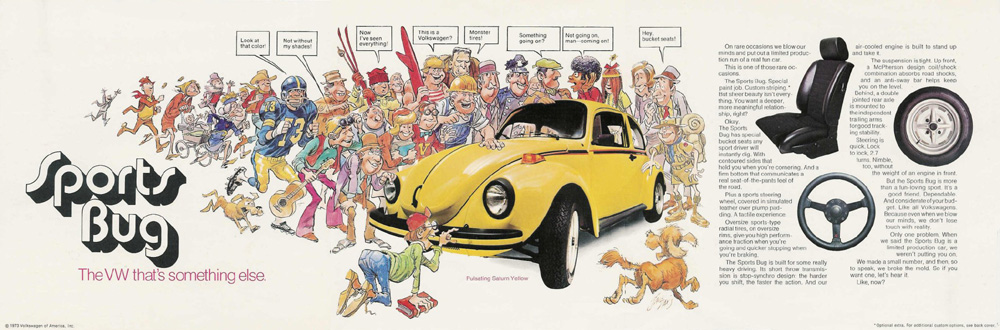 Sports Bug Brochure from  VWOA