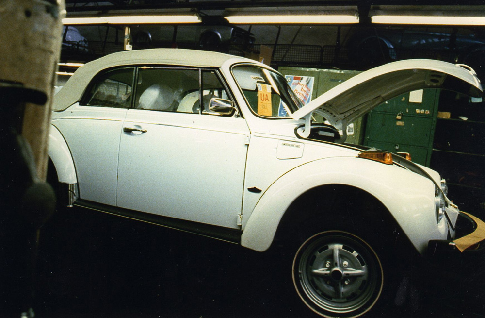The last VW convertible made