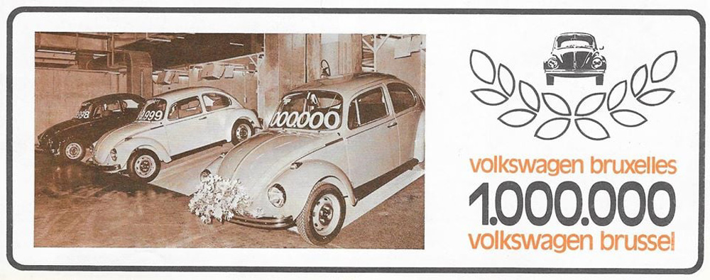 1,000,000th Beetle is a world record