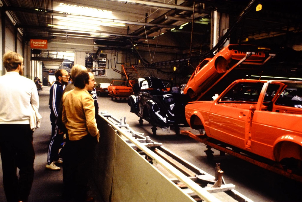 1979 Super Beetle convertible production