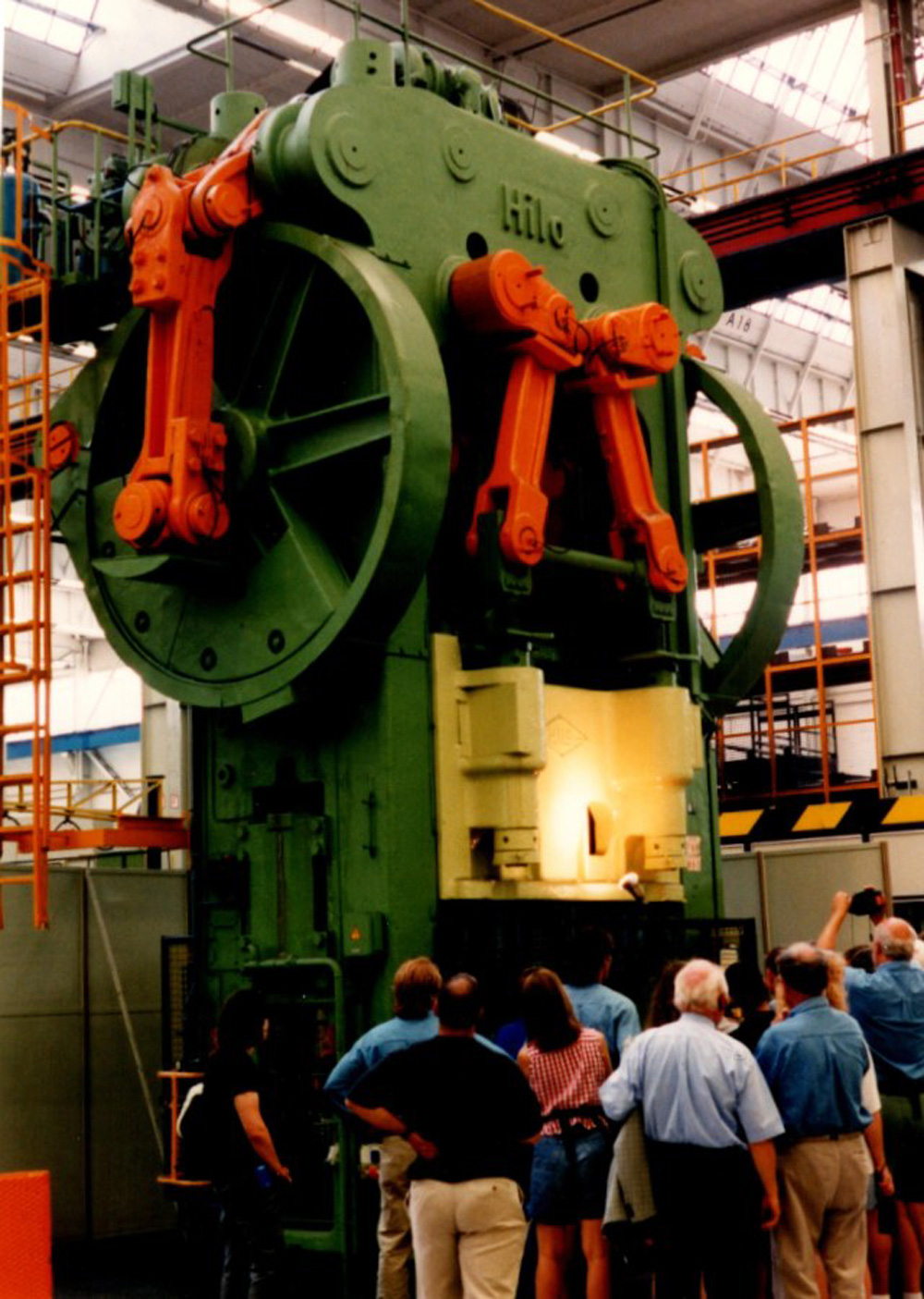 The 1940 press still working at Wolfsburg